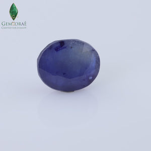 Natural Blue Sapphire Thailand Glass Enhanced Gemstone