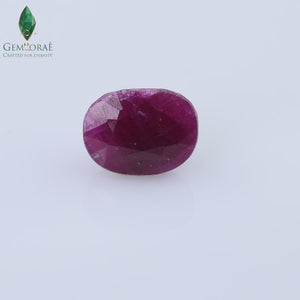 Video of genuine Ruby Stone shown from multiple viewing angles