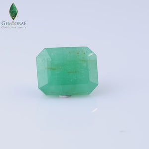 Genuine emerald stone