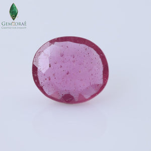 Luxury Ruby stone with natural sparkle