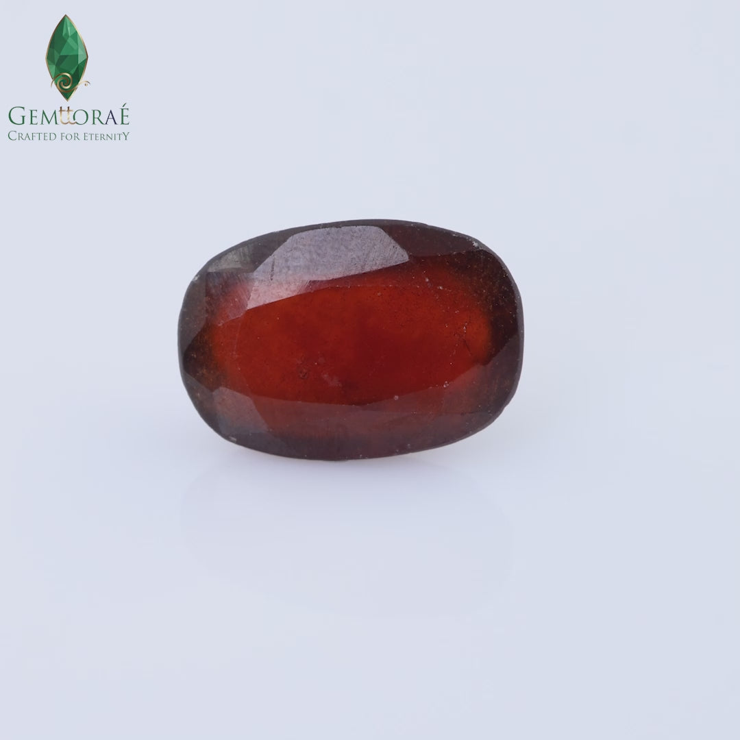 Premium Garnet gemstone close-up showing unique details