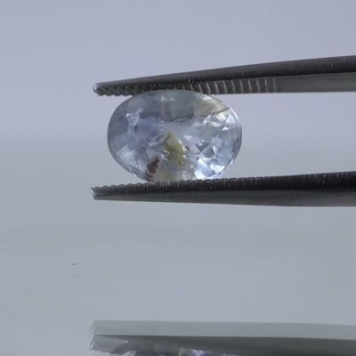 Bi Colour Sapphire Natural Colour Zones Ceylon Certified