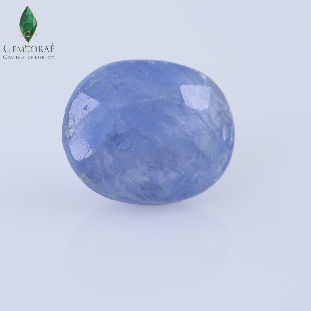 Neelam Ratna Unheated Natural Blue Sapphire