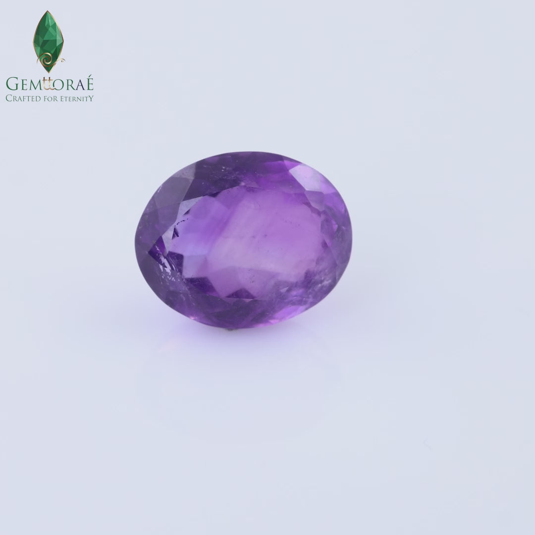 Video of Amethyst Stone in premium product rotation