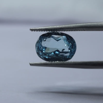 Blue Topaz Gemstone Sky Blue Natural Brazilian Certified