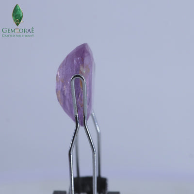 Genuine pink sapphire stone for rings and pendants