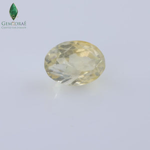 Slow rotating display of Citrine Gem under balanced white lighting