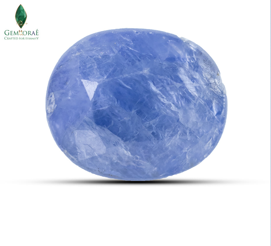 Sri Lankan Neelam Unheated Blue Sapphire Certified