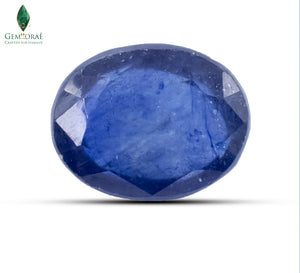 Thailand Blue Sapphire Gemstone with natural deep blue brilliance