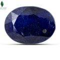 Thailand Blue Sapphire Gemstone with a faceted deep blue finish