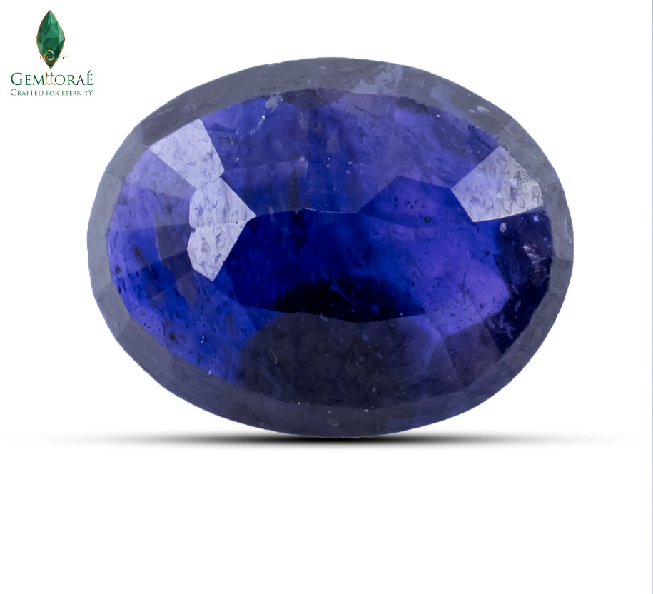 Oval Blue Sapphire gemstone from Thailand