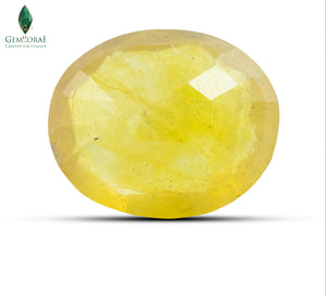 Thailand Yellow Sapphire Side Veiw
